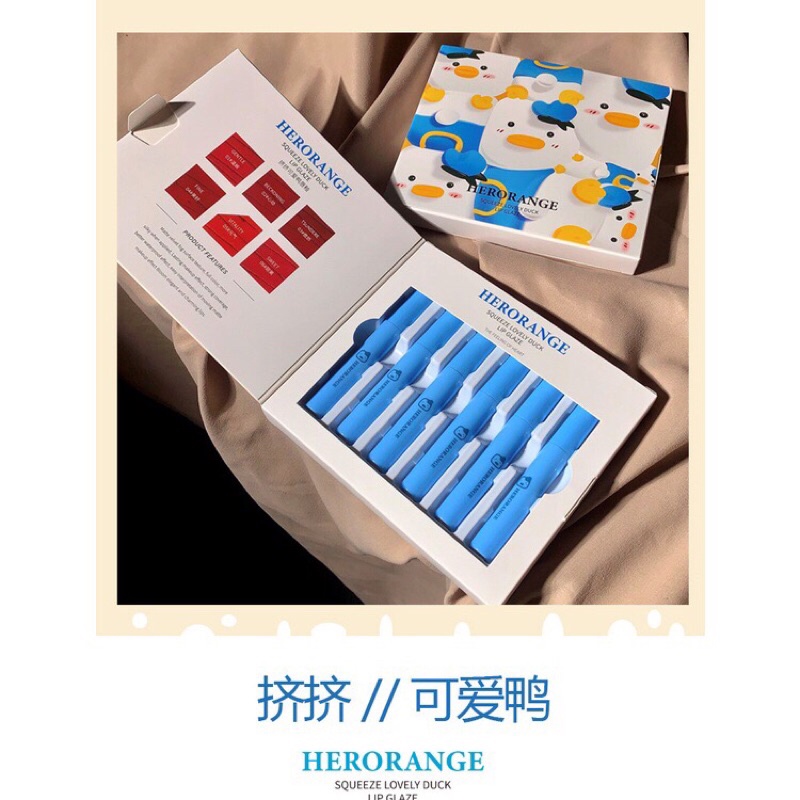 Sét son kem Herorange 6 cây