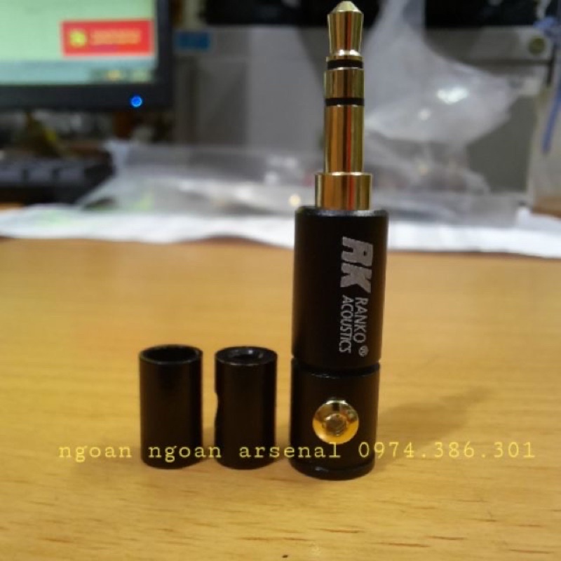 Dây chuyển 6 ly stereo (6,5ly ste) sang 3.5 âm cái chuẩn ste