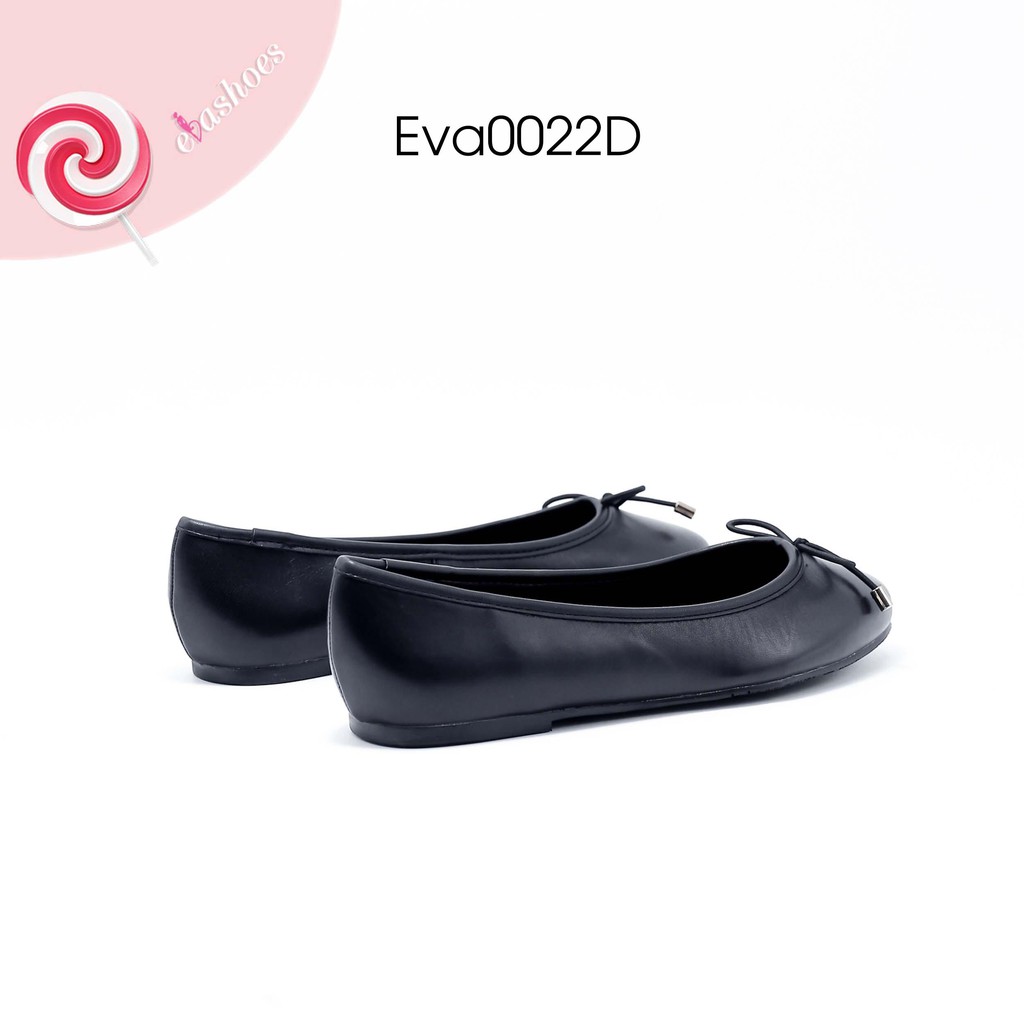 Giày Búp Bê Nơ Dây Mảnh Da Tự Nhiên Evashoes - EVA0022D