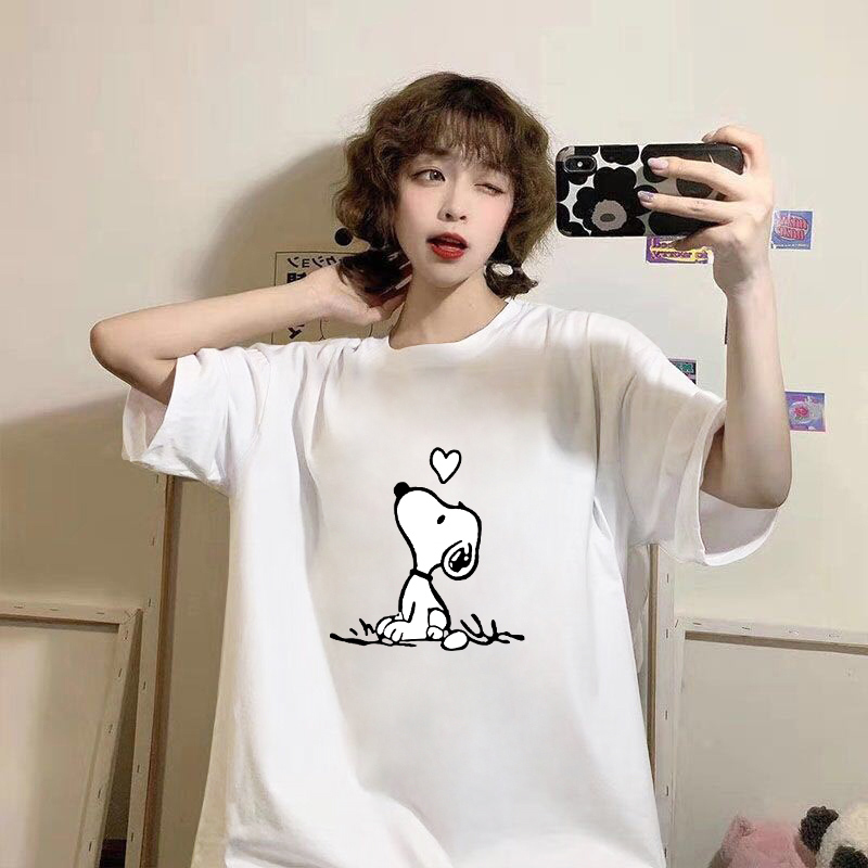 NRVP Áo Thun Tay Ngắn 100% Cotton Phong Cách Hàn Quốc 2021 Cho Nữ