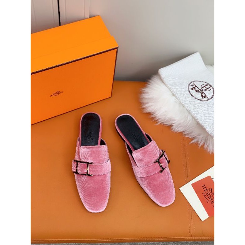 Dép sục nữ thời trang HM da cao cấp nhập khẩu