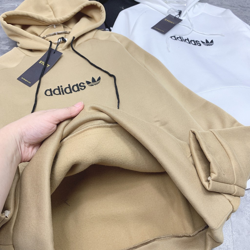 Áo Hoodie UNISEX ADIDAS Form Rộng - Áo Hoodie ADIDAS Nỉ Dày Dặn Cotton Mềm Mịn | BigBuy360 - bigbuy360.vn
