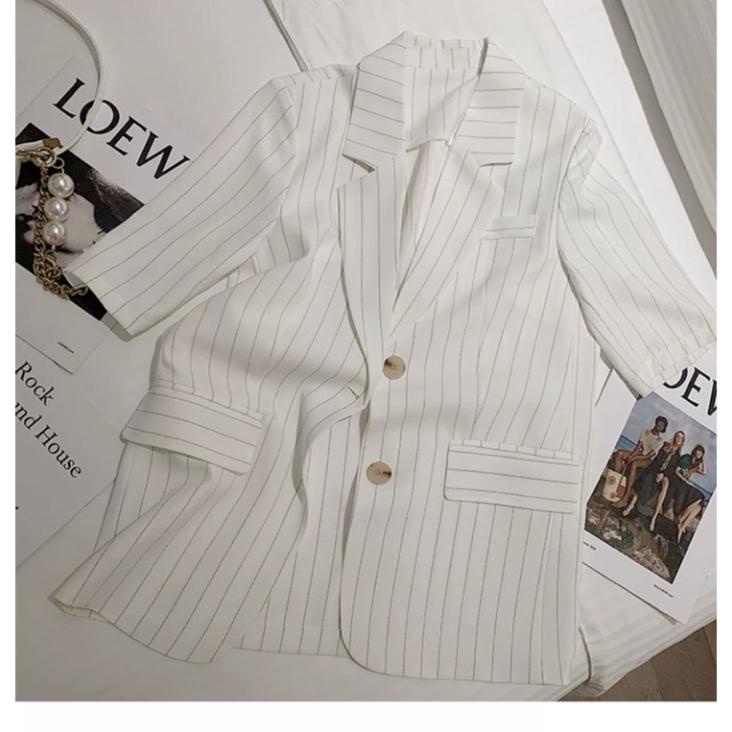 [FREESHIP - HÀNG LOẠI 1] ÁO BLAZER SUÔNG CỘC TAY 2 MÀU SIÊU XINH