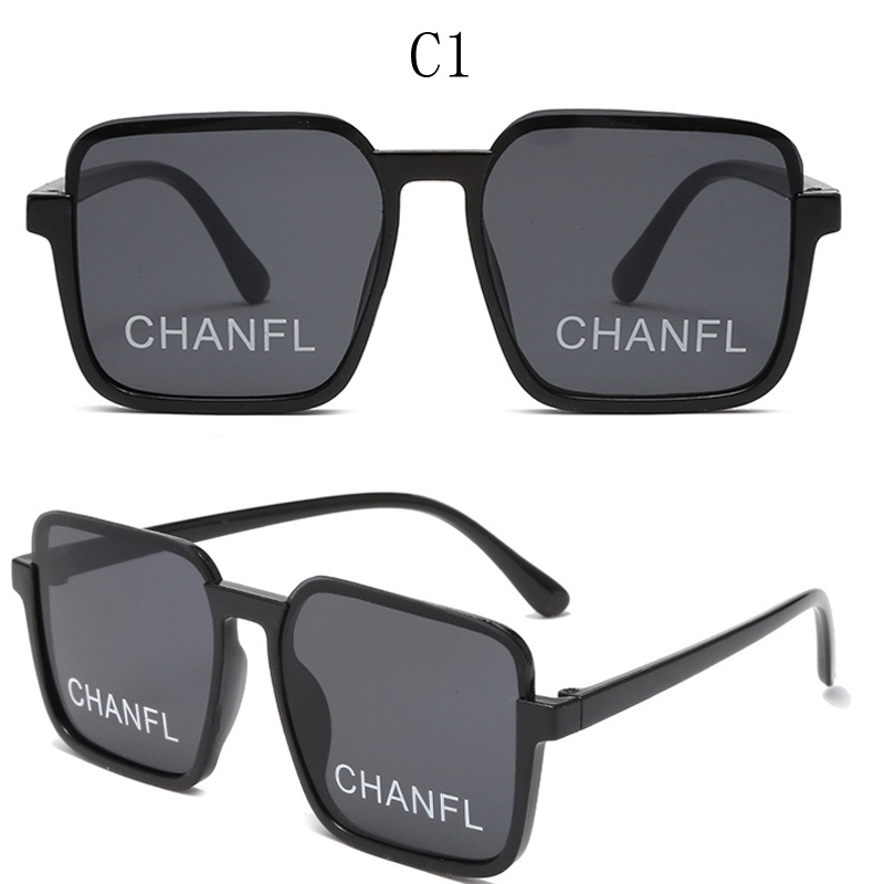 Kính râm thời trang in chữ chống tia cực tím cho trẻ em