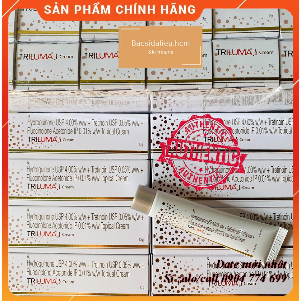 Triluma Ấn Độ (15g) kem giảm mờ thâm nám, dưỡng trắng sáng da, dạng cream | BigBuy360 - bigbuy360.vn
