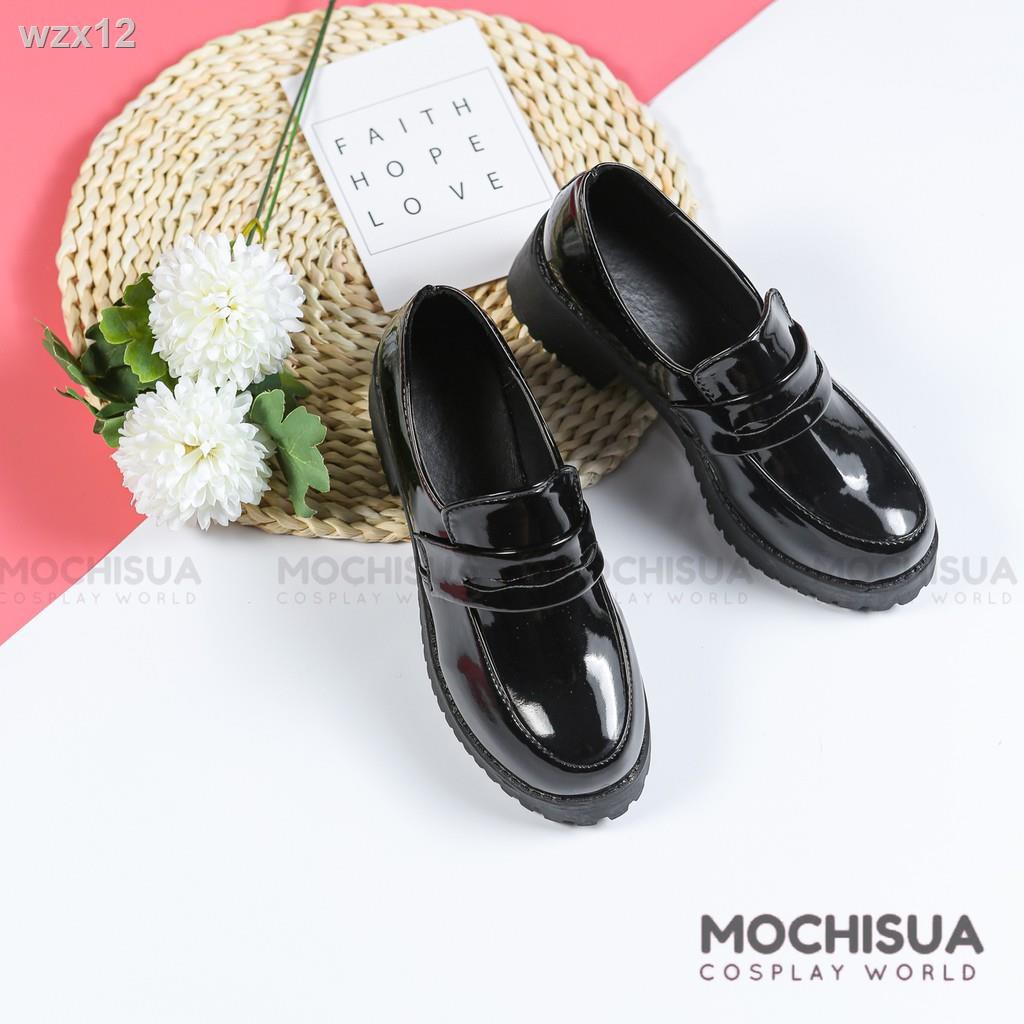 💝💝CÓ SẴN Giày Học Sinh Nhật J Cosplay Đen Da Bóng MS226 (Ảnh Thật) | BigBuy360 - bigbuy360.vn