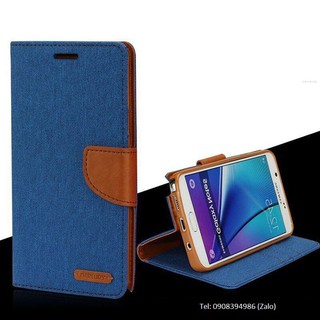 Bao da iPhone 6, 6S Mercury Canvas Diary chính hãng