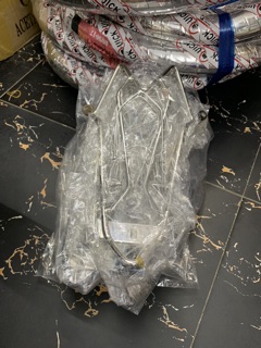 Baga giữa inox cho xe Sonic