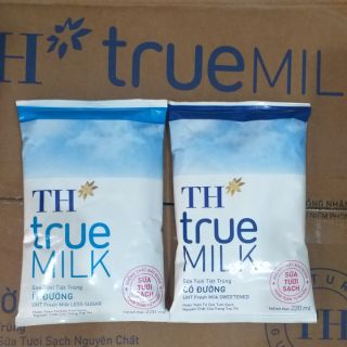 Sữa TH True Milk túi 220ml