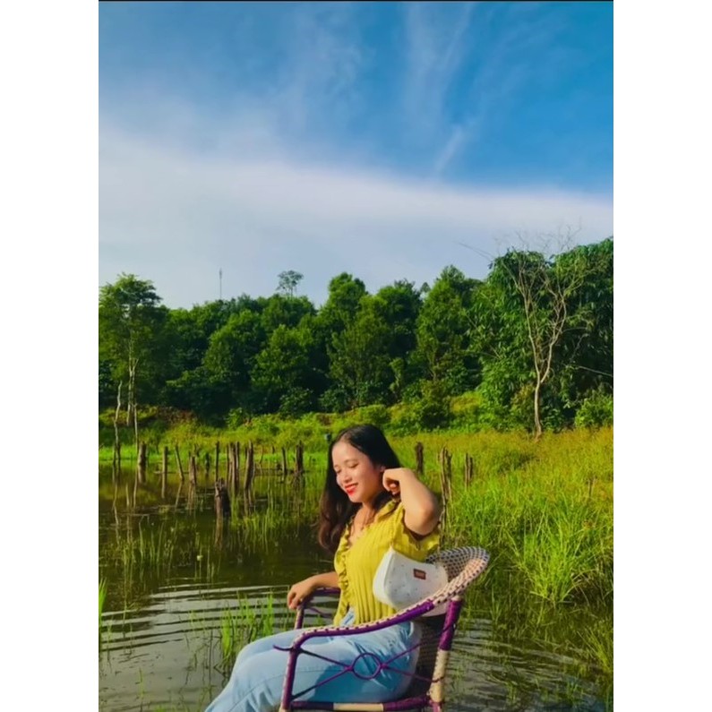 Túi kẹp nách nữ kèm ví nhỏ, Túi đeo chéo Snoopy họa tiết cún dễ thương da mềm cực xinh HQ 401