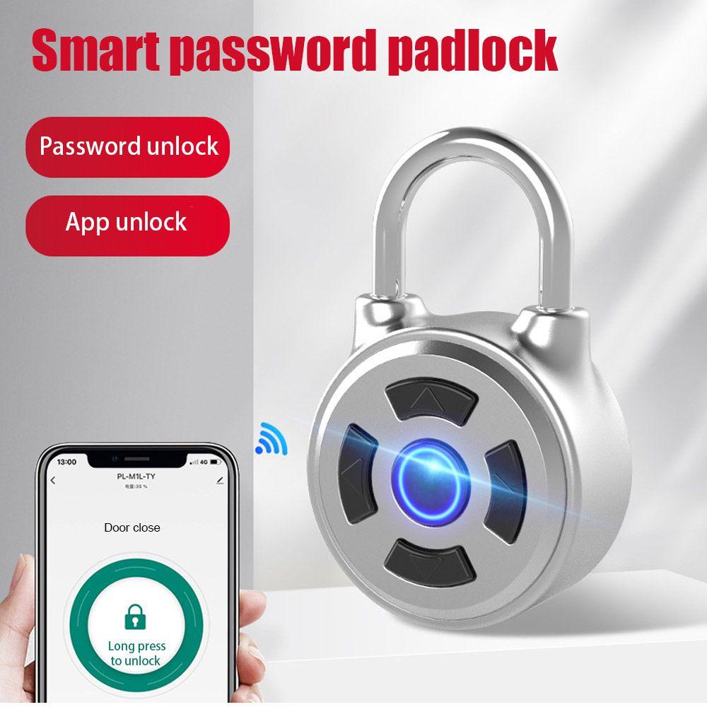 KRNY Ổ Khóa Vân Tay Thông Minh Chống Trộm Kết Nối Bluetooth