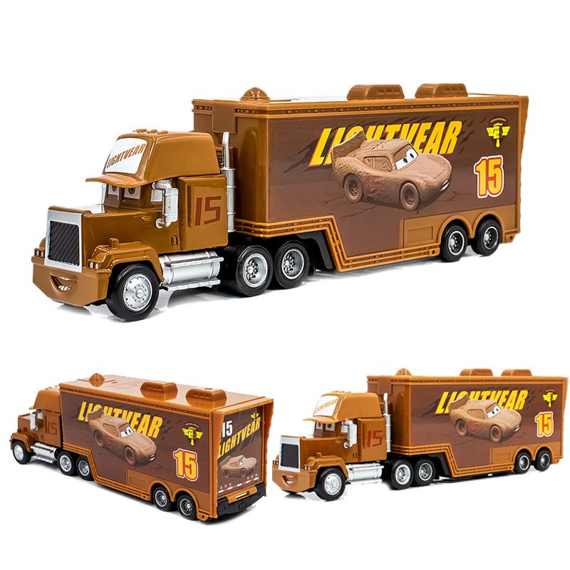 Disney Pixar Cars Children'S Toy Car Model Kesun Storm Uncle Mac Alloy Truck Handsome