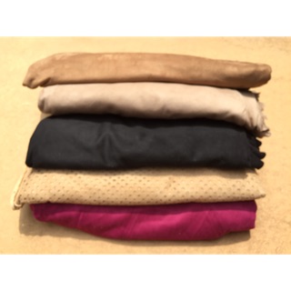 Vải da lộn co dãn 4c