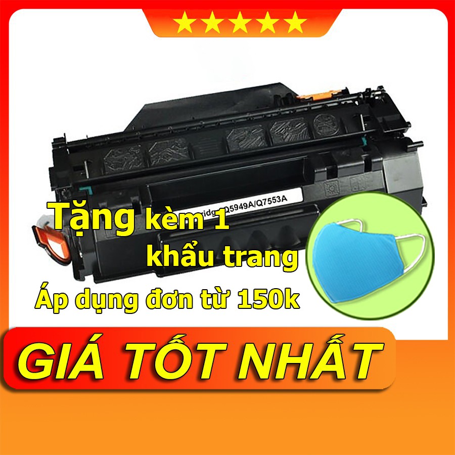 Hộp mực máy in 49A/53A, dùng cho máy in Canon 3300, HP LaserJet 1160 .....