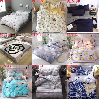 Bộ Vỏ chăn ga gối chấm bi hồng