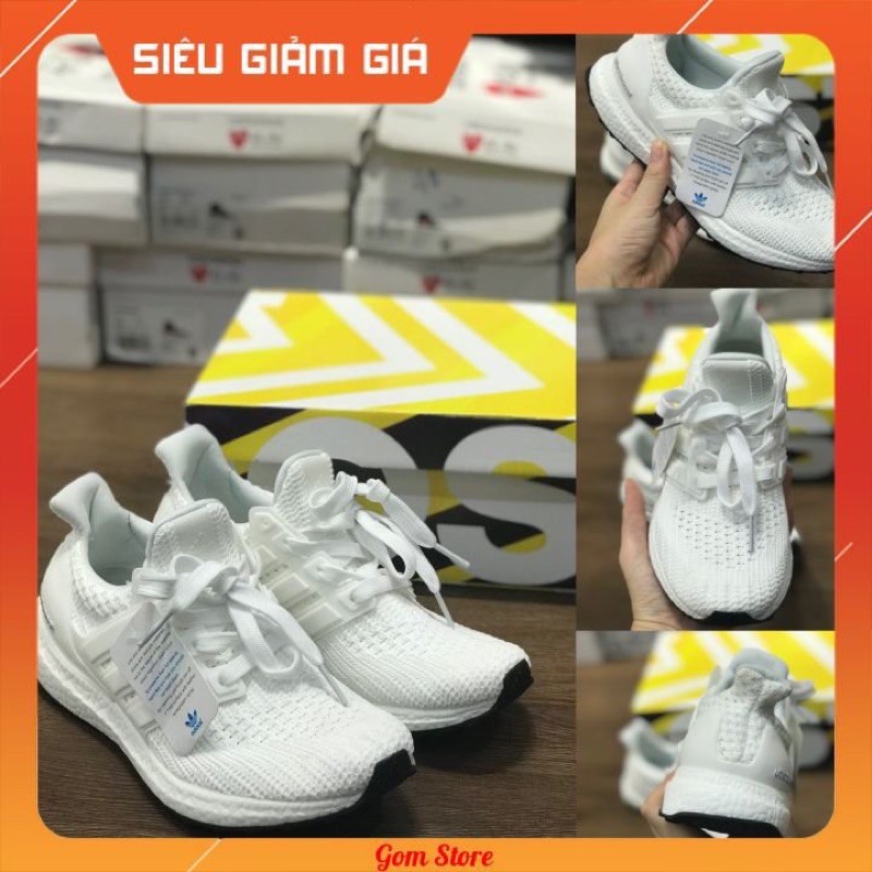 (ẢNH THẬT) + (FULL BOX) Giày thể thao, giày sneaker ub boost 4.0 màu trắng nam nữ