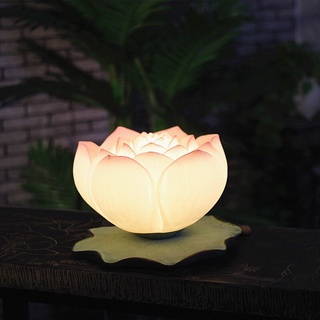 Đèn hoa sen để bàn trang trí