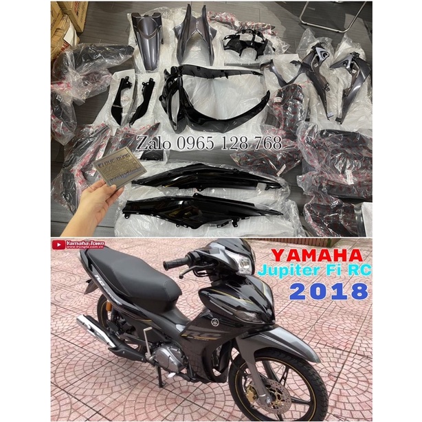 Dàn áo Jupiter fi 115 đời 2014 đen xám