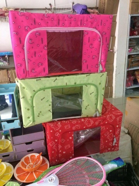 Túi đựng chăn màn có khung sắt siêu tiện dụng