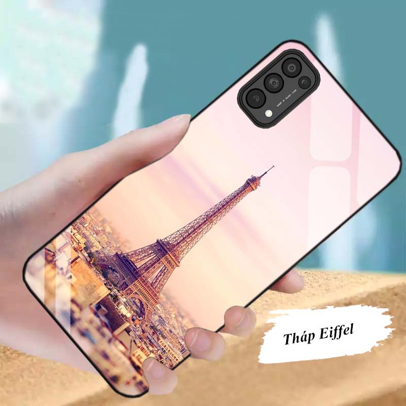 Ốp Lưng OPPO RENO 4, RENO 4 PRO, RENO 5 Mặt kính cường lực Cao Cấp, Sang Trọng thiết kế Độc Quyền