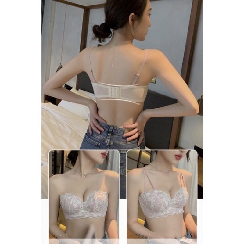 Áo Lót Ren 2 Dây Kép Kiểu Mới mac 0779