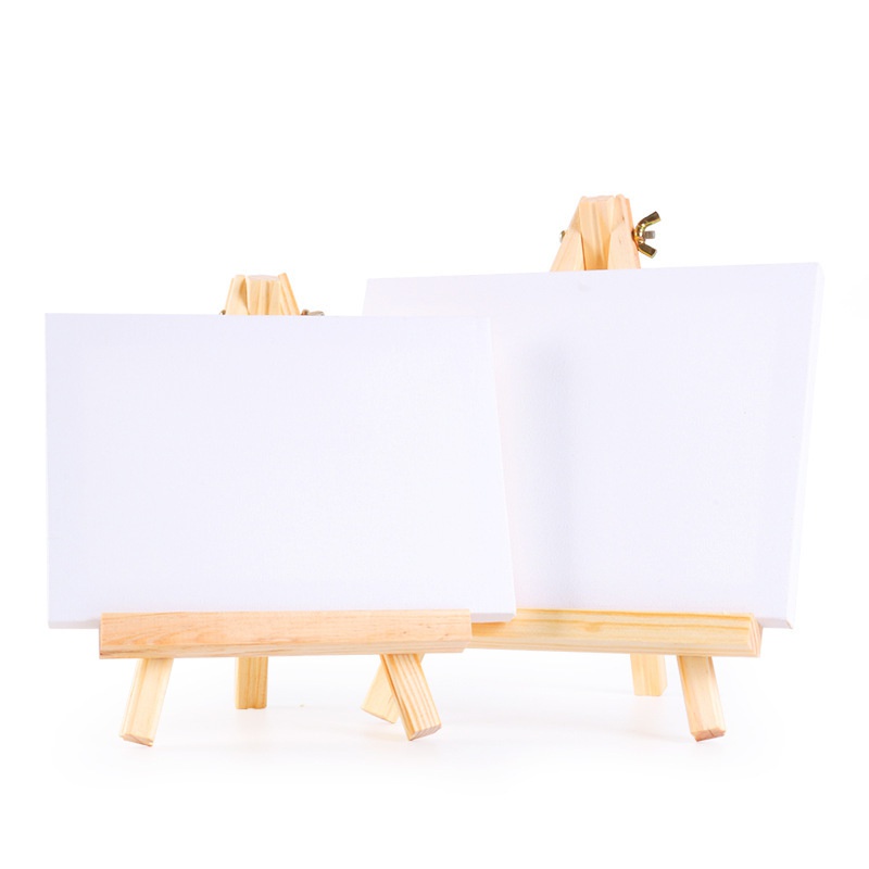 Bộ khung mini dùng vẽ tranh canvas 10*15cm thủ công cho bé