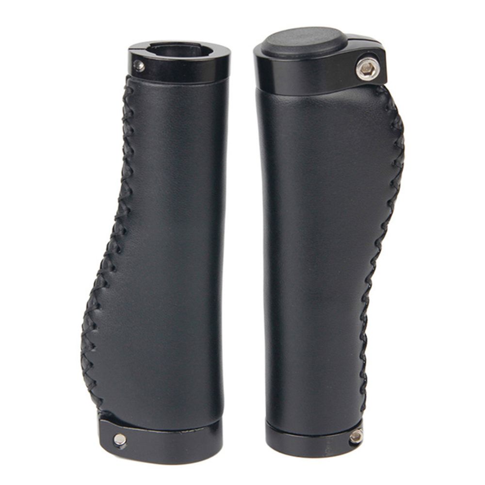 Vỏ bọc tay lái xe đạp MTB bằng da bò phong cách retro