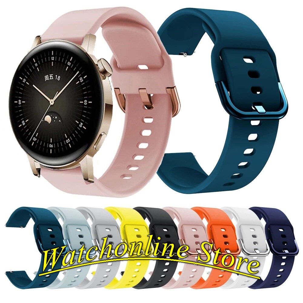 Dây đeo silicon Huawei Watch GT3 46Mm 42Mm Watch GT2 Pro GT2e Huawei GT2 46mm Huawei GT Runner