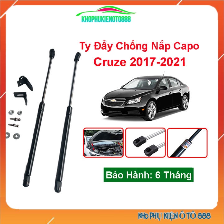 Ty capo Cruze 2017-2018-2019-2020-2021 hỗ trợ mở nắp ca pô tự động dễ dàng