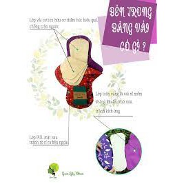 Vỏ Băng Vệ Sinh Vải Việt Nam Green lady (chưa gồm lõi)