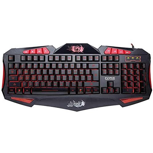 [Mã SKAMSALE03 giảm 10% đơn 200k] Bàn Phím Chuyên Game Cao Cấp Marvo K650 Có Đèn LED