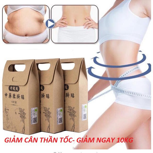 Túi 10 miếng dán giảm cân