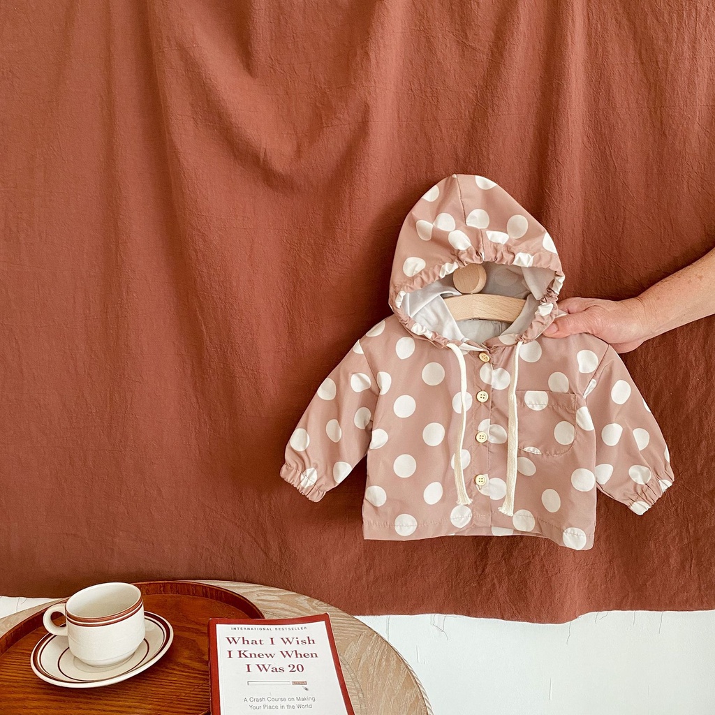 Spring New Baby Hooded Jacket