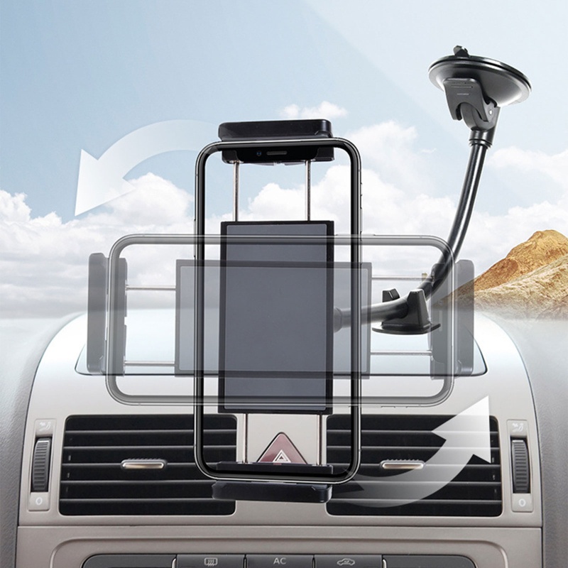 Giá Đỡ Điện Thoại Cổ Ngỗng Gắn Bảng Điều Khiển Xe Hơi