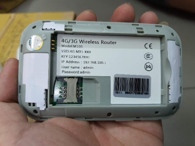 Bộ phát wifi di động bằng sim 4G LTE M100 | BigBuy360 - bigbuy360.vn