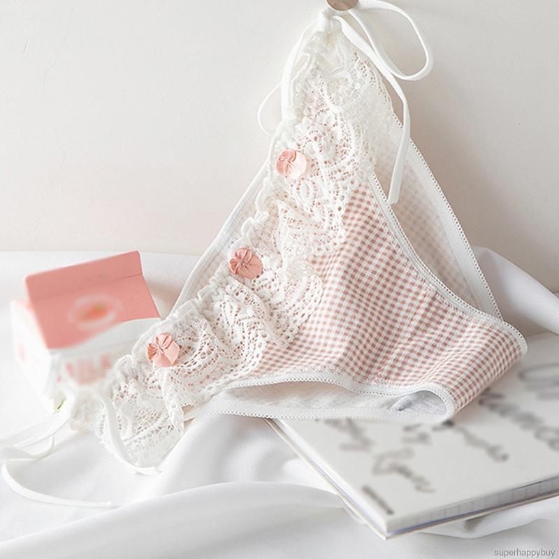 Quần Lót Cotton Lưng Thấp Cột Dây Quyến Rũ Cho Nữ | BigBuy360 - bigbuy360.vn