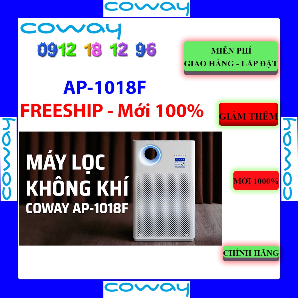 [Mã ELHAMS5 giảm 6% đơn 300K] Máy lọc không khí Coway Classic AP-1018F - Coway AP-1018F