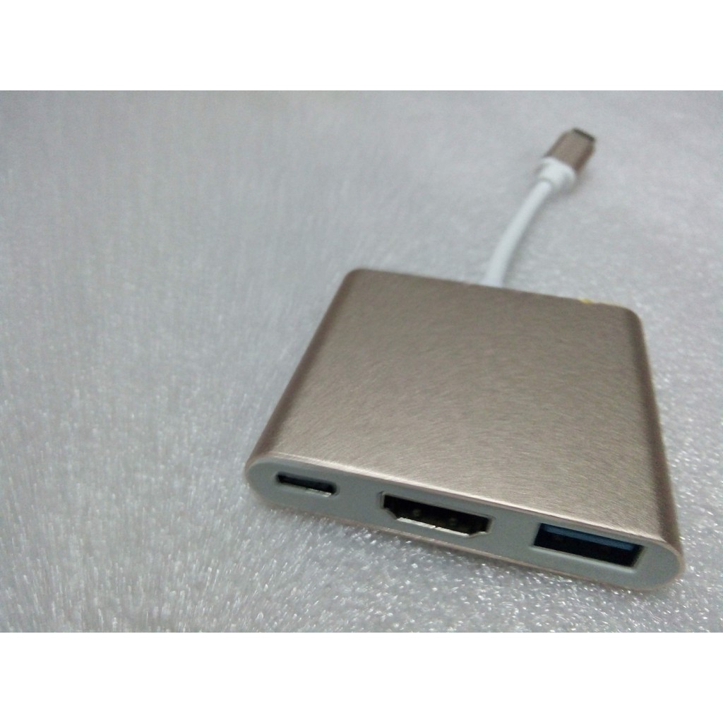 Cáp chuyển Type C to HDMI-USB-TYPE C