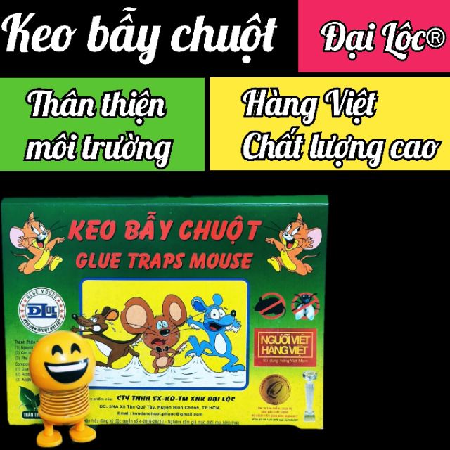 Keo dán chuột / Keo bẫy chuột siêu dính ĐẠI THÀNH - ĐẠI LỘC