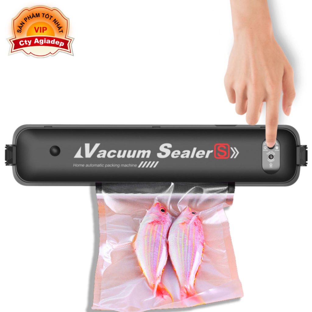 Máy hút chân không Vacuum Sealer công suất lớn kiêm máy ép hàn miệng túi niêm phong bảo quản thực phẩm tươi sống an toàn