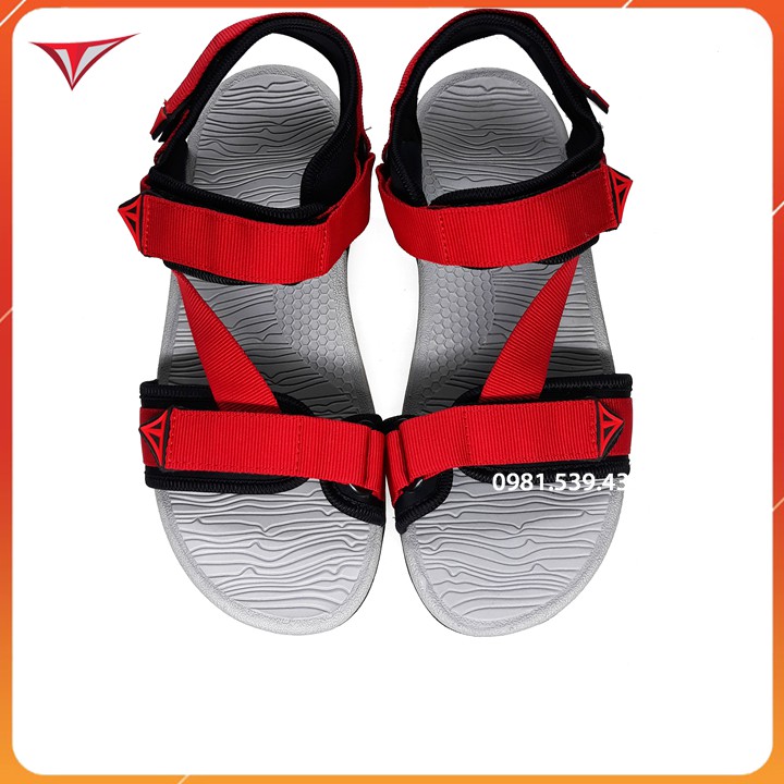 Giày sandal nam cao cấp xuất khẩu thời trang nam nữ vt02 đỏ