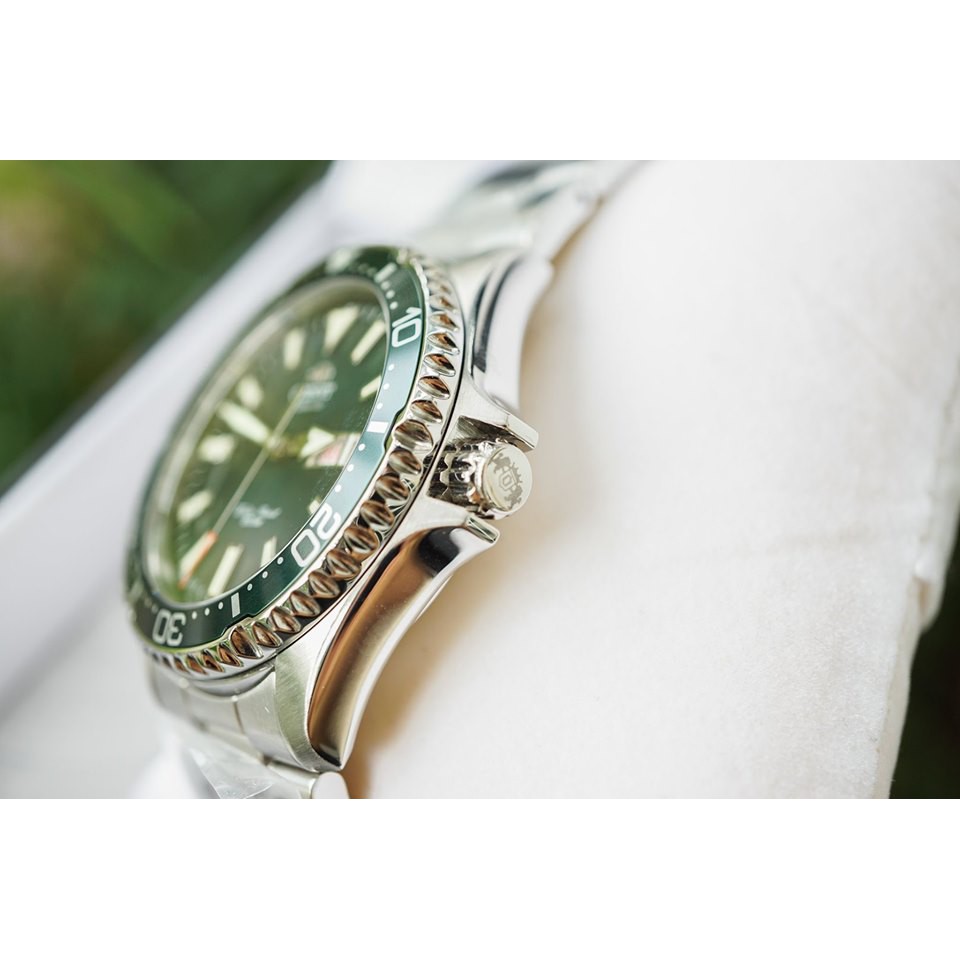 ĐÔNG HỒ NAM Orient Mako 3  RA-AA0004E19B - Màu xanh ngọc lục bảo