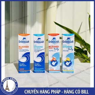 Xịt muối biển Sterima cá heo _ hàng nội địa pháp, full các lứa tuổi