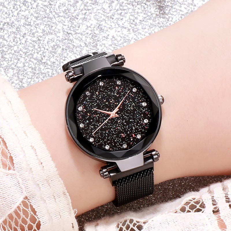 Đồng hồ thời trang nữ DIO full viền dây lưới nam châm - MS33 | BigBuy360 - bigbuy360.vn