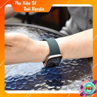 Dây Apple Watch Cao Su Sport Bands Cao Cấp - Midnight Green (Có 18 màu)