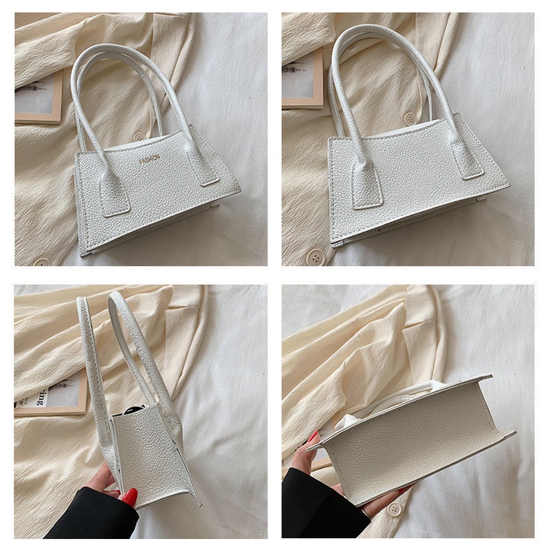 Túi Xách Đeo Vai Hình Vuông Nhỏ Gọn Màu Trơn Kiểu Retro Đơn Giản Thời Trang Mùa Hè NB00056