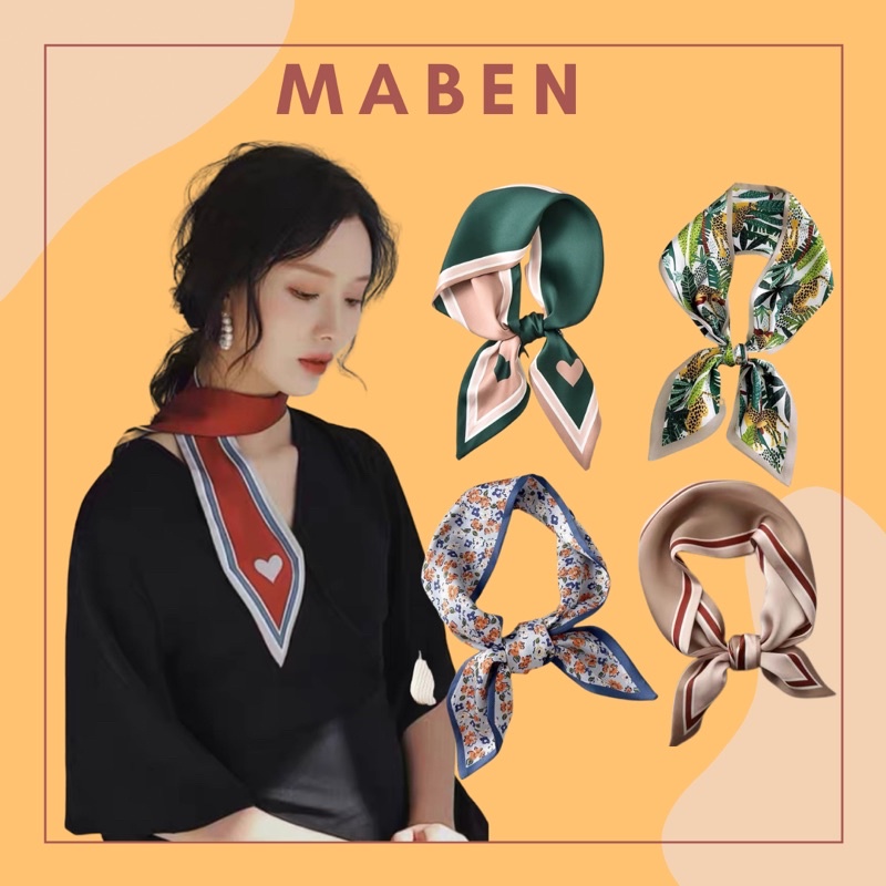 Khăn choàng cổ mini dễ thương ( Có ảnh thật) - Maben