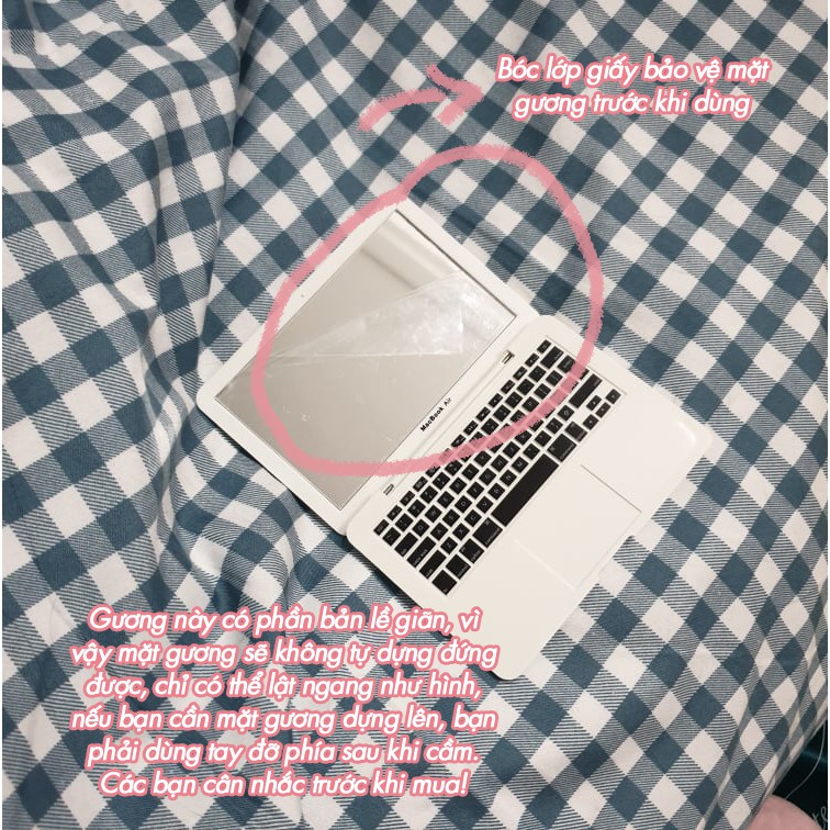 Gương Mini Bỏ Túi Hình Máy Tính Laptop