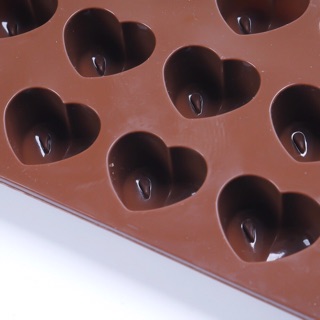 Khuôn socola/thạch silicone hình trái tim