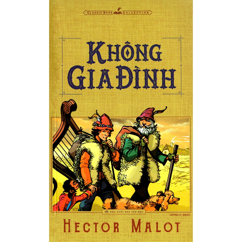 Sách Không Gia Đình Tái bản Hector Malot TSVH